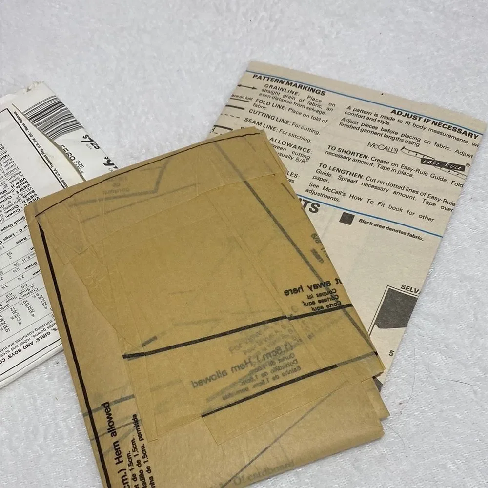 McCall’s Sewing Pattern 5569 Kids Costume - Picture 4 of 5